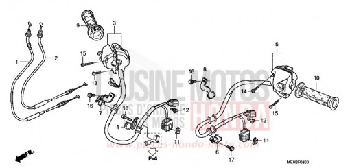 COMMUTATEUR/CABLE NSA700A8 de 2008